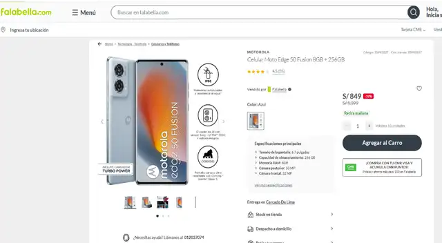 Motorola Edge 50 Fusion