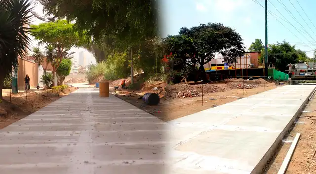 La Municipalidad de Lima inició una importante obra vial en el distrito de Surco.