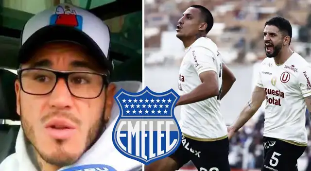 Gustavo Dulanto se rindió en elogios por ex Emelec que firmó por Universitario