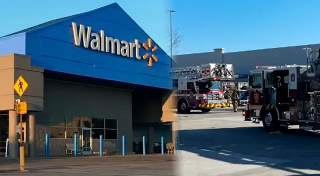 Walmart: no se reportan heridos tras incendio en conducto de basura y evacuación. Walmart: no se reportan heridos tras incendio en conducto de basura y evacuación.