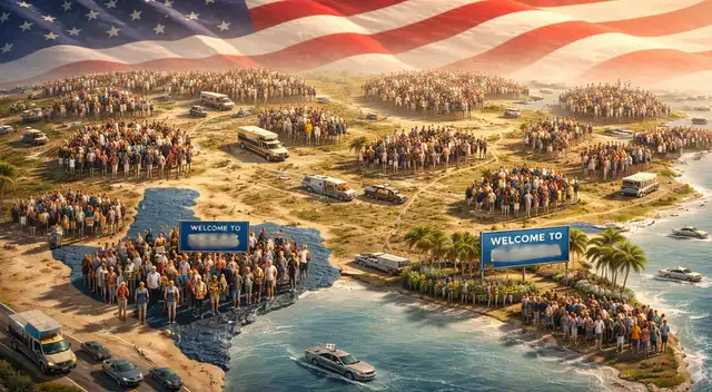 Texas y Florida lideran la ola de mudanzas internas en EE. UU.