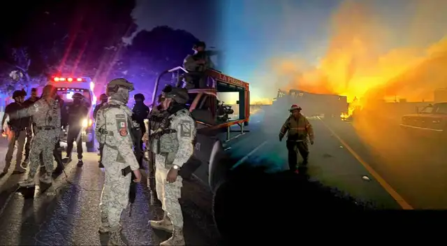 Guardia Nacional mexicana sufre bajas por emboscada de cártel.