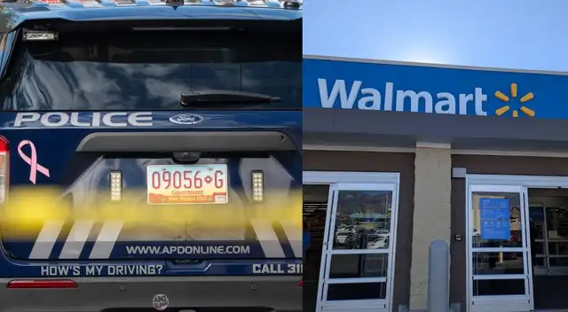 Se informa presencia policial en el Walmart cerca de Coors y la I-40.