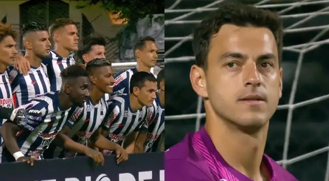Alejandro Duarte hizo su debut en el arco de Alianza Lima