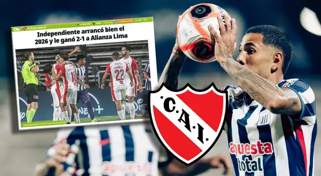Prensa argentina y su reacción tras la derrota de Alianza Lima ante Independiente en Montevideo