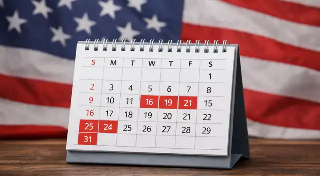 EE.UU. tendrá fin de semana largo por feriado federal. EE.UU. tendrá fin de semana largo por feriado federal.