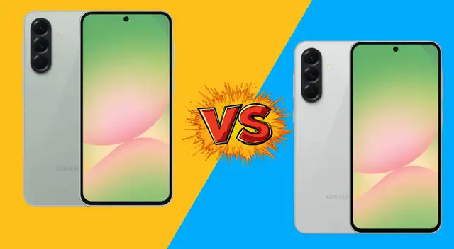 Conoce las características, diferencias y similitudes entre el Samsung Galaxy A57 de 2026 y Samsung Galaxy A56 de 2025. Conoce las características, diferencias y similitudes entre el Samsung Galaxy A57 de 2026 y Samsung Galaxy A56 de 2025.