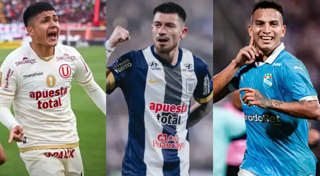 Universitario, Alianza Lima y Sporting Cristal apuntan a ganar el Apertura