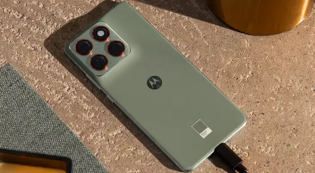 Este es el Motorola Edge 70. Foto: Motorola   