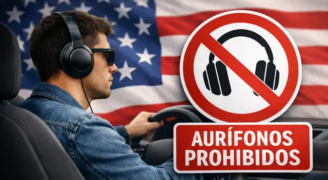 Revisa si en tu estado está prohibido manejar con audífonos Revisa si en tu estado está prohibido manejar con audífonos