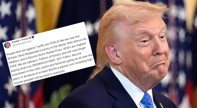 En medio de su guerra de aranceles, Trump hizo una promesa que ahora parece no recordar. En medio de su guerra de aranceles, Trump hizo una promesa que ahora parece no recordar.