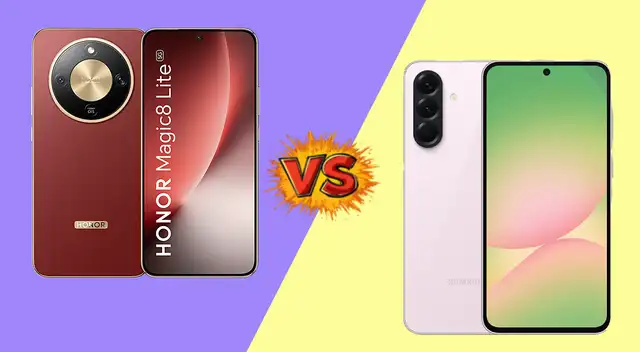 Conoce las características, diferencias y similitudes entre el Honor Magic 8 Lite y Galaxy A57 de Samsung. Conoce las características, diferencias y similitudes entre el Honor Magic 8 Lite y Galaxy A57 de Samsung.