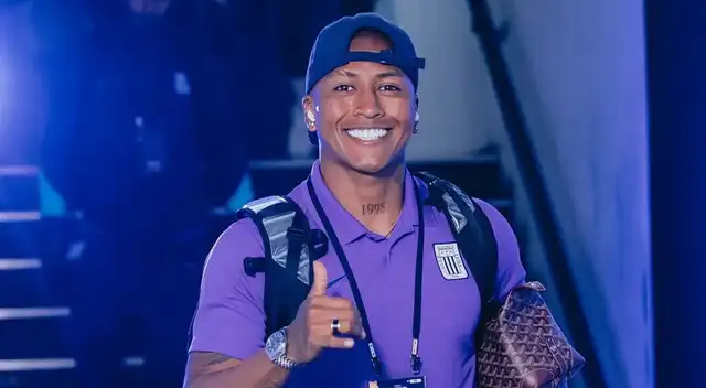 Pedro Aquino se perdió el último partido de Alianza Lima