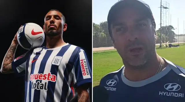 Pablo Guede se refirió a la supuesta polémica con Sergio Peña