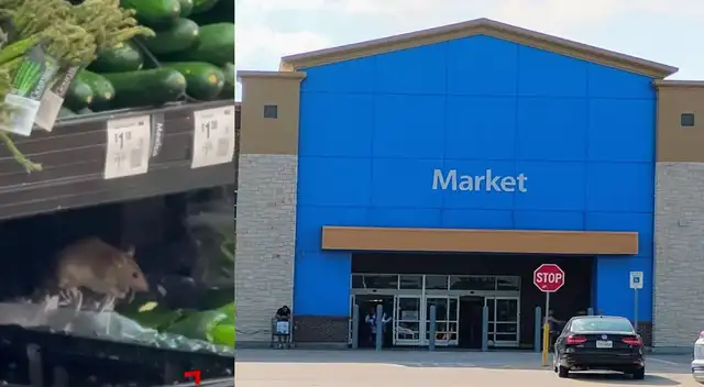 Es la segunda que el Walmart de Humble reporta ratas en sus instalaciones.