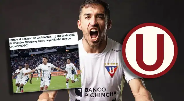 Medio de Ecuador se pronunció sobre la salida de Lisandro Alzugaray de LDU