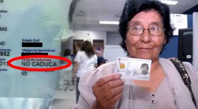 DNI 'NO CADUCA': conoce cómo obtenerlo en RENIEC