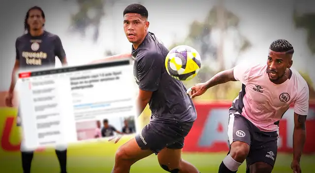 Prensa extranjera elogió a jugador de Universitario pese a derrota ante Sport Boys