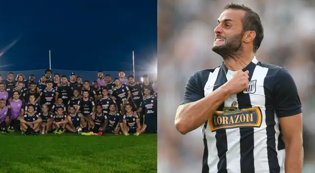 Mauro Guevgeozián se hizo presente en la concentración de Alianza Lima