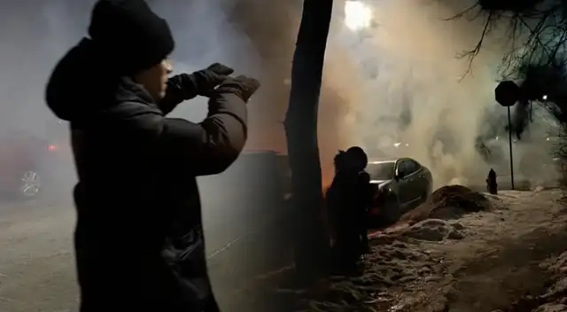 6 niños afectados con gas lacrimógeno en protestas de Minneapolis.