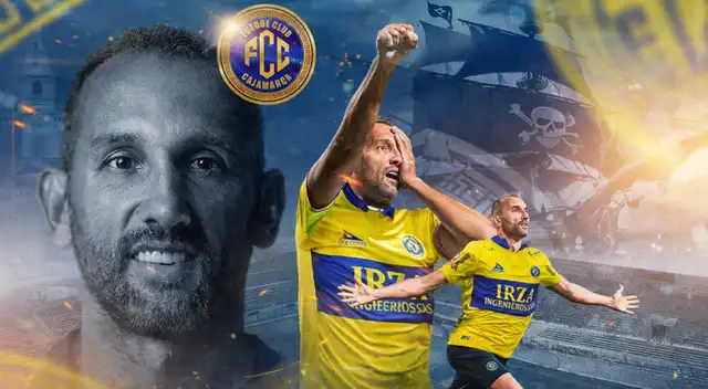 Hernán Barcos debutará en FC Cajamarca en la denominada Tarde Cajacha