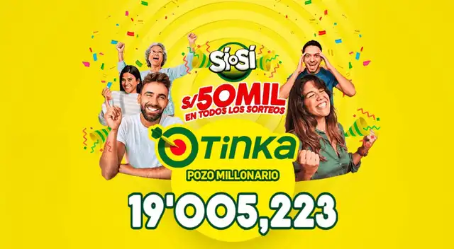 La Tinka: revisa los resultados del juego de HOY, 21 de enero
