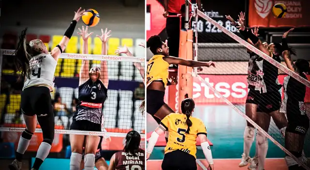 Fecha 3 de la Liga de Vóley.