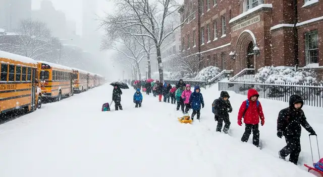 Tormenta invernal Nueva York