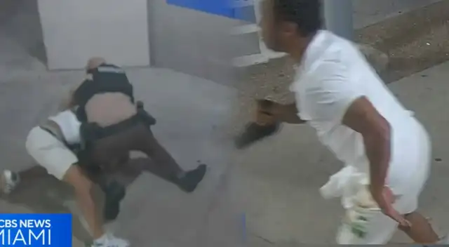 El ladrón forcejeó con el oficial y cuando intentó huir, el policía abrió fuego.