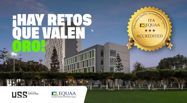 La Universidad Señor de Sipán (USS) logra la Acreditación Internacional EQUAA, reafirmando su compromiso con la calidad educativa y la mejora continua en sus programas académicos. La Universidad Señor de Sipán (USS) logra la Acreditación Internacional EQUAA, reafirmando su compromiso con la calidad educativa y la mejora continua en sus programas académicos.