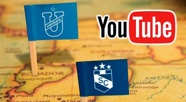 El partido entre Sporting Cristal vs U Católica de Ecuador se verá por Youtube. El partido entre Sporting Cristal vs U Católica de Ecuador se verá por Youtube.