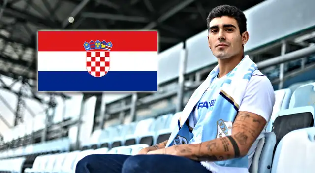 Alfonso Barco debutó con HNK Rijeka y prensa de Croacia calificó su presentación.