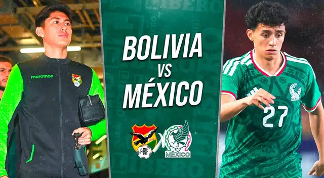 Bolivia vs. México EN VIVO.