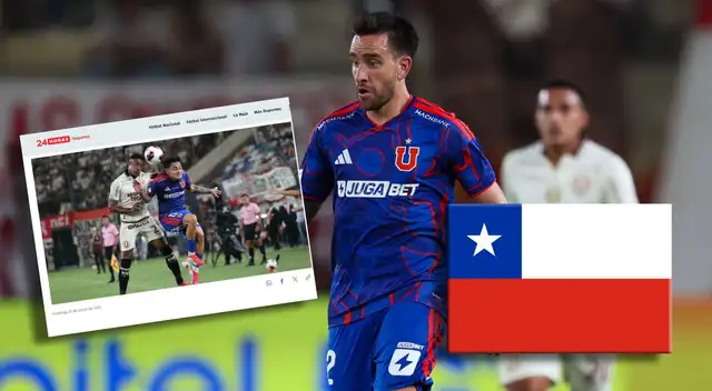 Medio de Chile elogió a figura de Universitario tras victoria en la Noche Crema 2026