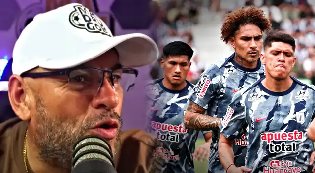 Mr. Peet fue duro con jugador que era titular el año pasado en Alianza Lima.