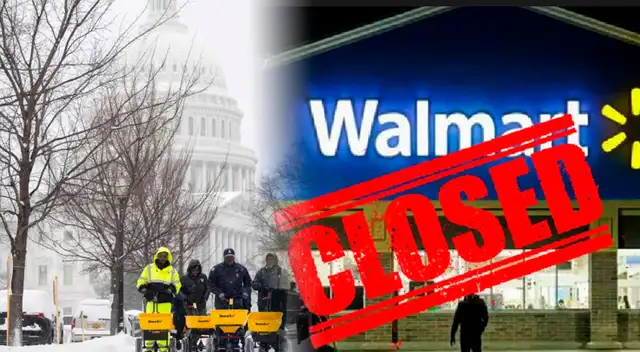 Tormenta de nieve en EE. UU.: Walmart anuncia el cierre de sus sucursales por este motivo. Tormenta de nieve en EE. UU.: Walmart anuncia el cierre de sus sucursales por este motivo.