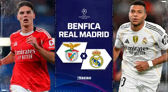 Real Madrid se enfrenta a Benfica por la Champions League Real Madrid se enfrenta a Benfica por la Champions League