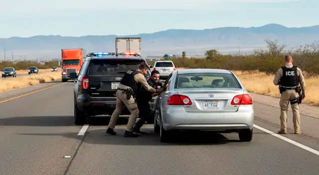 ¿Qué pasa con tu auto si agentes del ICE te detienen mientras estás manejando?
