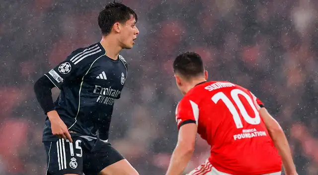 Real Madrid y Benfica juegan por la última fecha de la fase liga de la Champions League 2025-2026.
