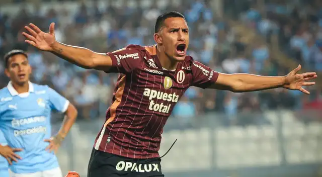 Alex Valera fue el goleador de Universitario en la temporada 2025