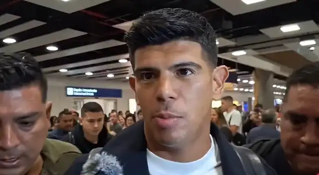 Esteban Pavez llegó al Perú para firmar con Alianza Lima. Esteban Pavez llegó al Perú para firmar con Alianza Lima.