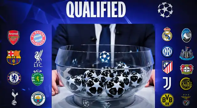 Se inicia el sorteo de Champions League para definir los cruces de Playoffs y octavos de final.