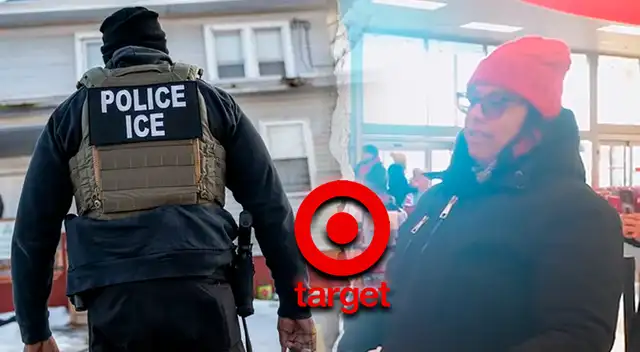 Sindicato de maestros de Chicago protesta contra ICE en un Target y genera críticas.