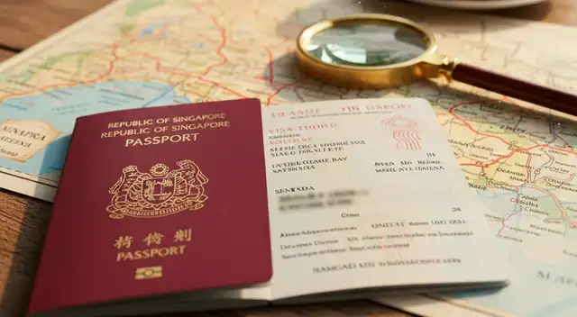 Pasaporte Singapur