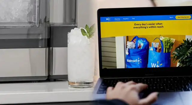 La máquina de hielo en pepitas GE Profile Opal en Walmart tiene descuento. La máquina de hielo en pepitas GE Profile Opal en Walmart tiene descuento.