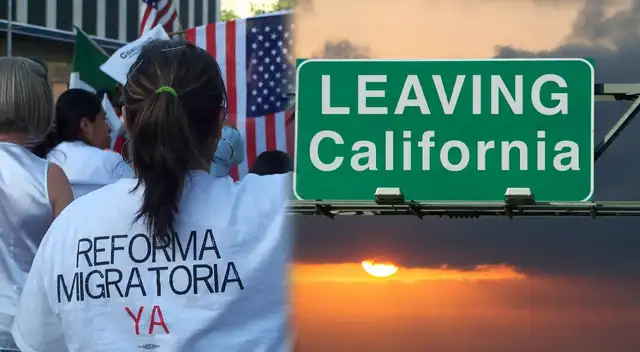 La migración en California cayó, influida por las redadas de las autoridades migratorias.
