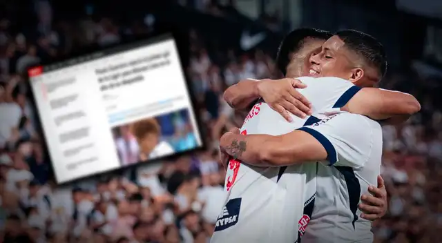 Prensa extranjera destacó a futbolista de Alianza Lima tras victoria ante Huancayo