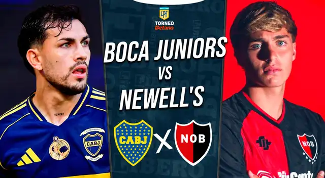 Boca Juniors recibirá a Newell's por la tercera fecha de la Liga Profesional de Argentina.