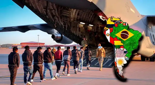 EE. UU. y el acuerdo con un país sudamericano para enviar a inmigrantes deportados.