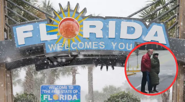 Miami Beach amaneció con frío extremo y calles casi vacías por la histórica ola ártica.